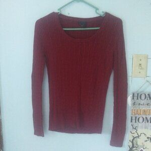 Faded Glory Maroon Pullover Sweater sz. S
